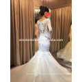 2016 China Dress Fabricante vestido de noiva de renda longa peru Turquia